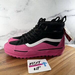 Vans Sk8 Hi MTE-2 Pink Black Waterproof Shoes Men's Size 7.5 Women's Size 9 NEW